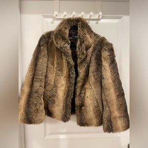 Faux Fur crop jacket